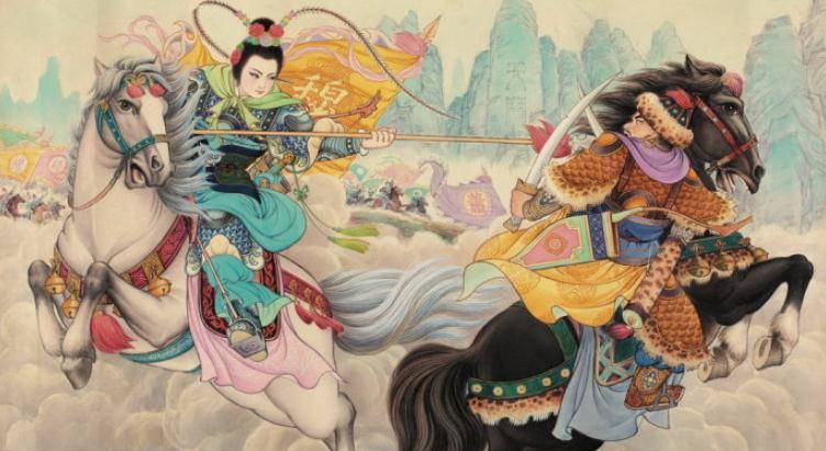 挂帅出征还有杨门女将里面给人留下印象最为深刻的女性,除了穆桂英