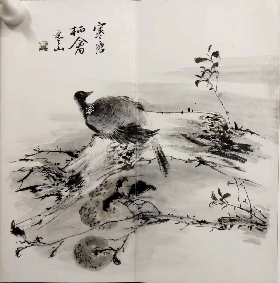 「甘竹轩」签约画家—寒山