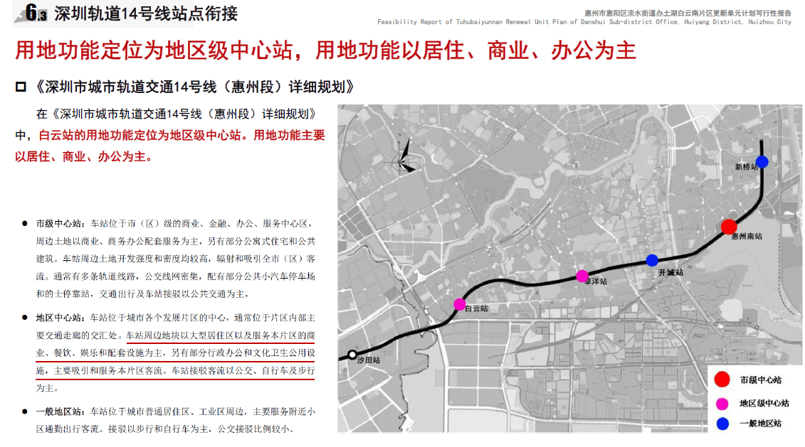 深圳地铁14号线延伸到惠阳在2020年已经得到交通运输部的背书,当然