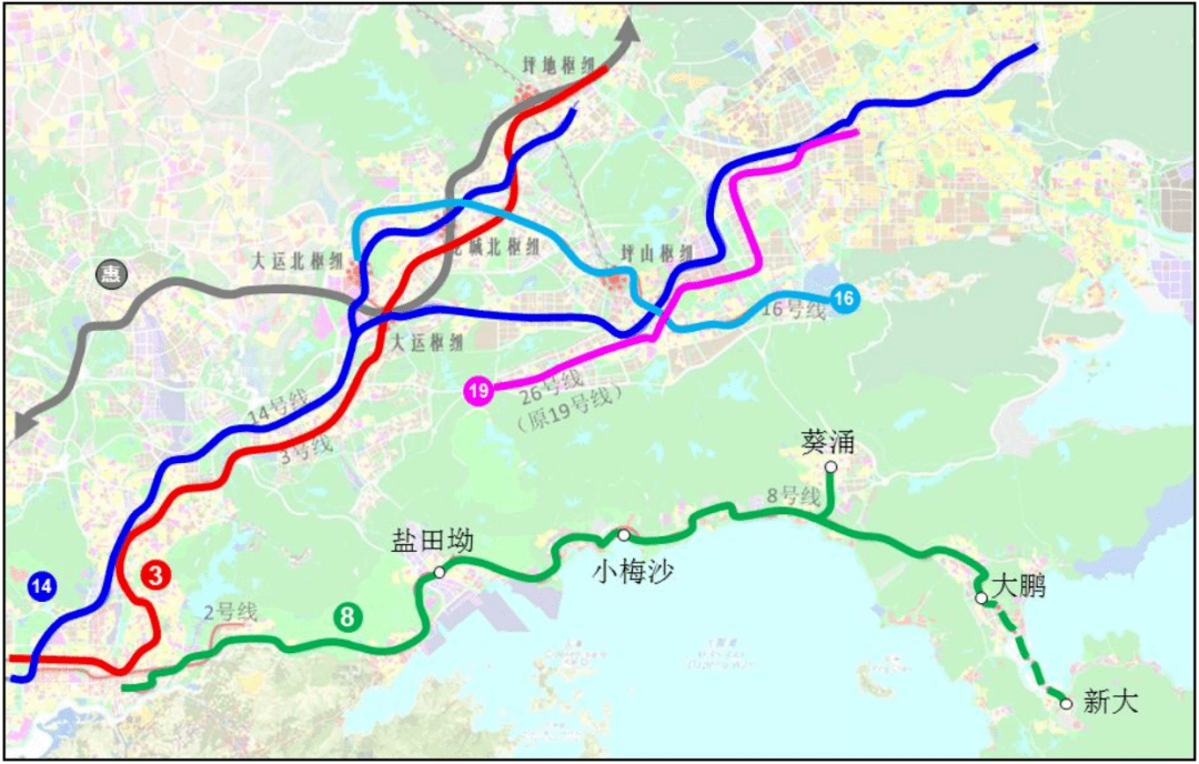 原创深圳坪山区交通大爆发十四五规划发布包括2条云巴4条地铁5条城铁