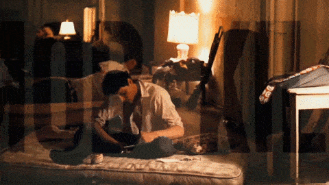《教父》(1972)    还可以对同一个镜头进行叠化