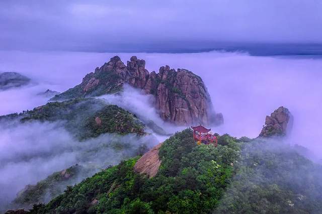 自驾游青阳九子岩风景区旅游攻略_大雄宝殿