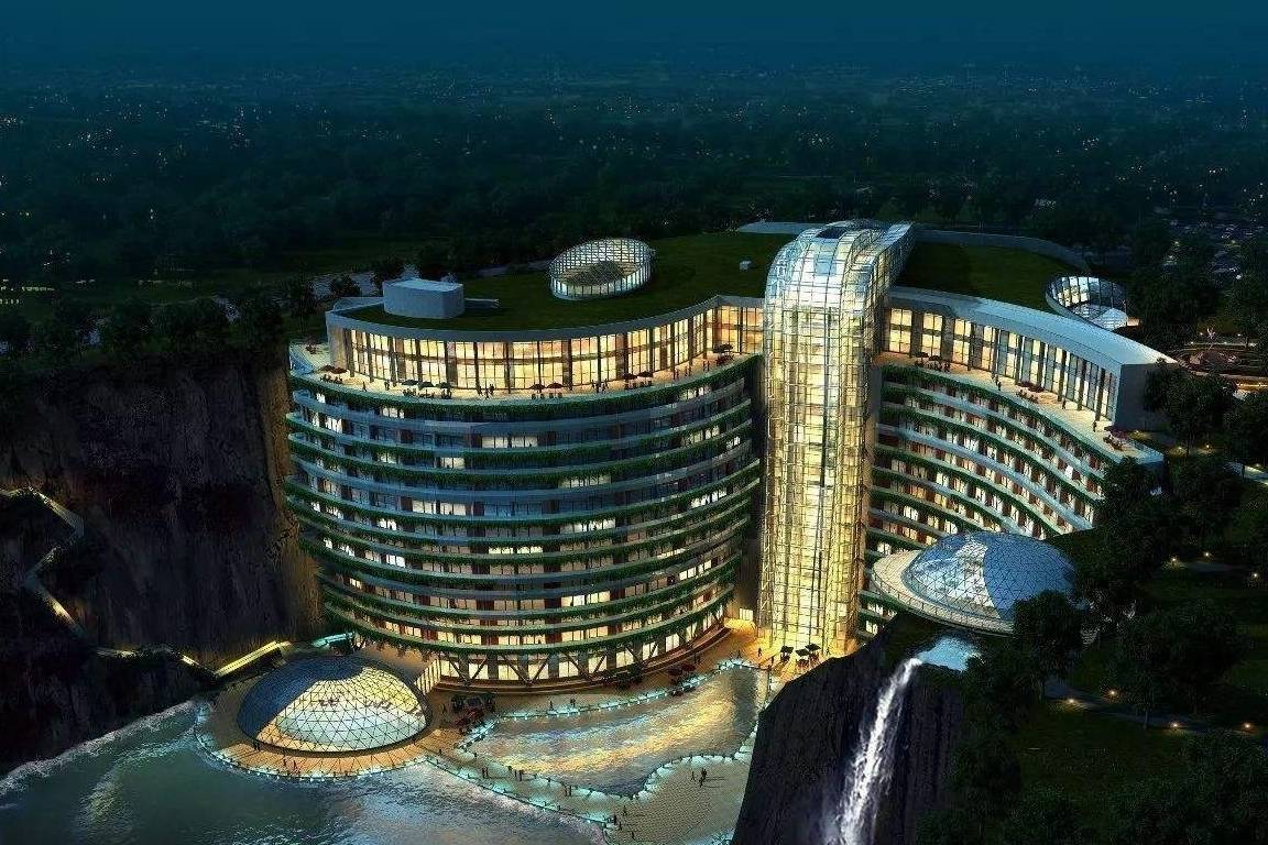 原创点评即将开业的上海深坑酒店:造型很独特,在松江区也不算偏远