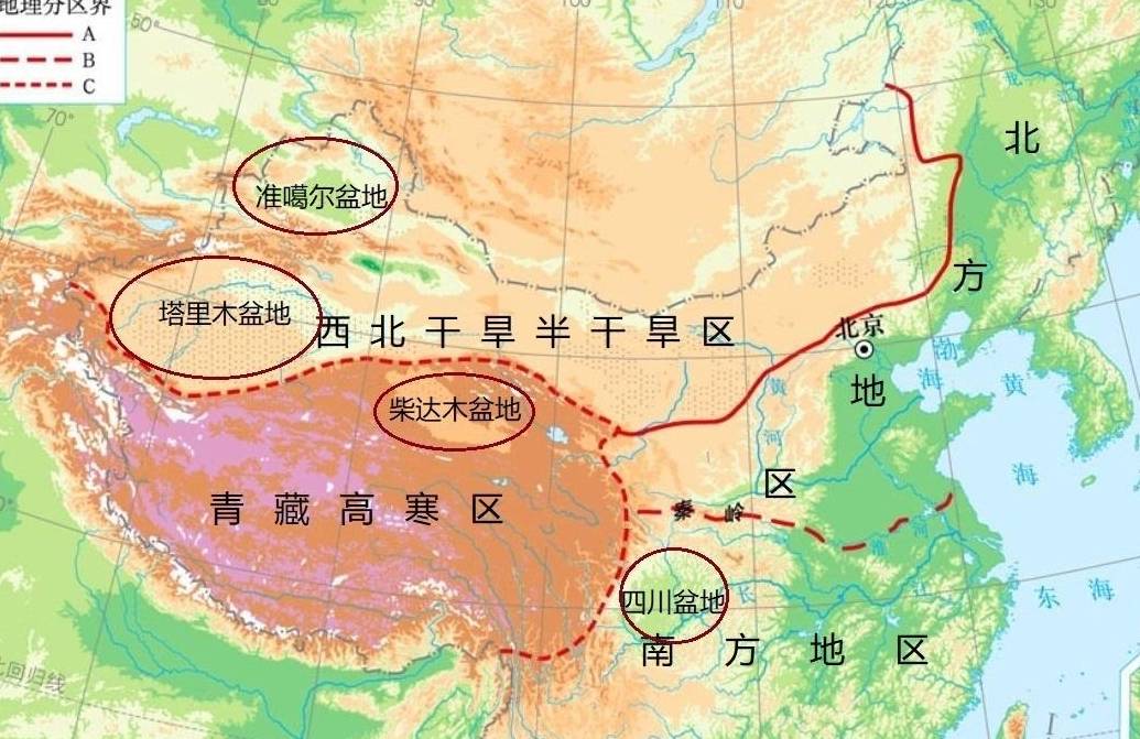 地表荒芜的柴达木盆地,为什么会被称为"聚宝盆"?_地形_我国_形态