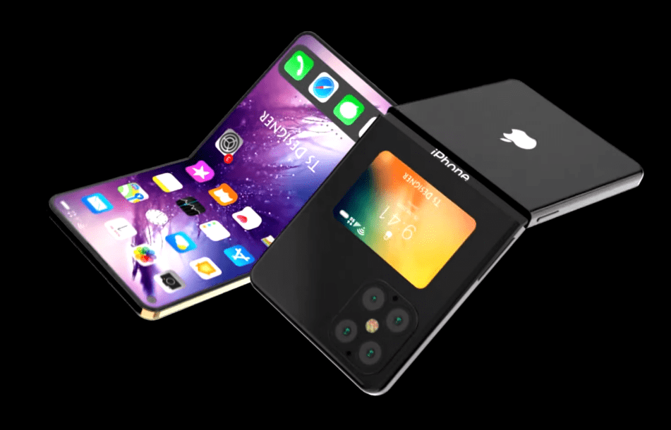 iphoneflip渲染图折叠屏18英寸副屏对果粉来说是迟到的惊喜
