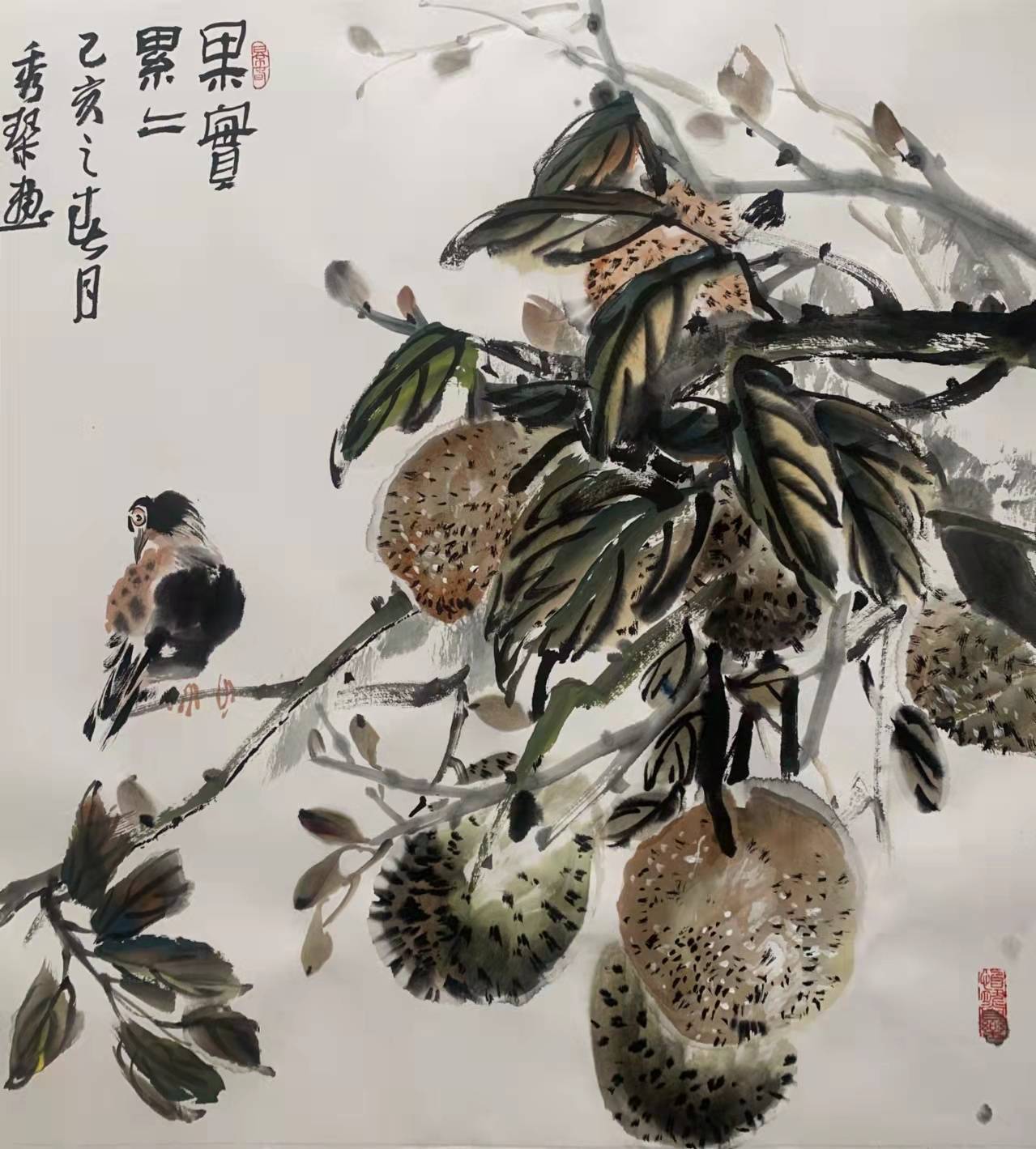 金融美协女画家迎新年微展