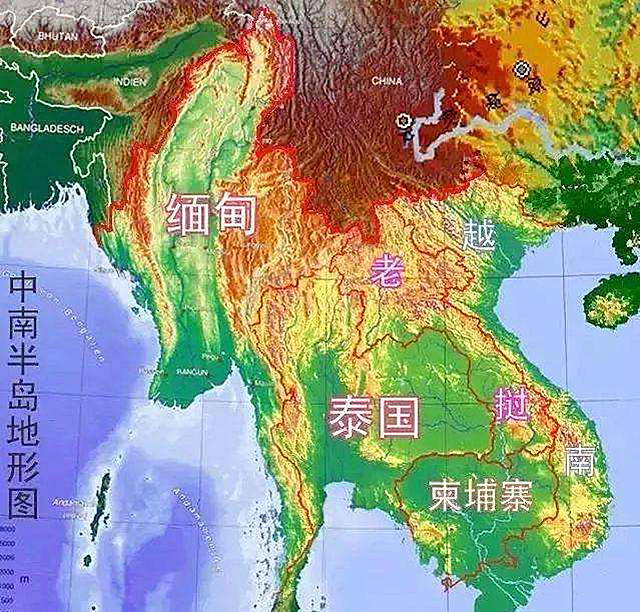 越南的执着之心越南地图为何总将老挝和柬埔寨纳入自己版图之内