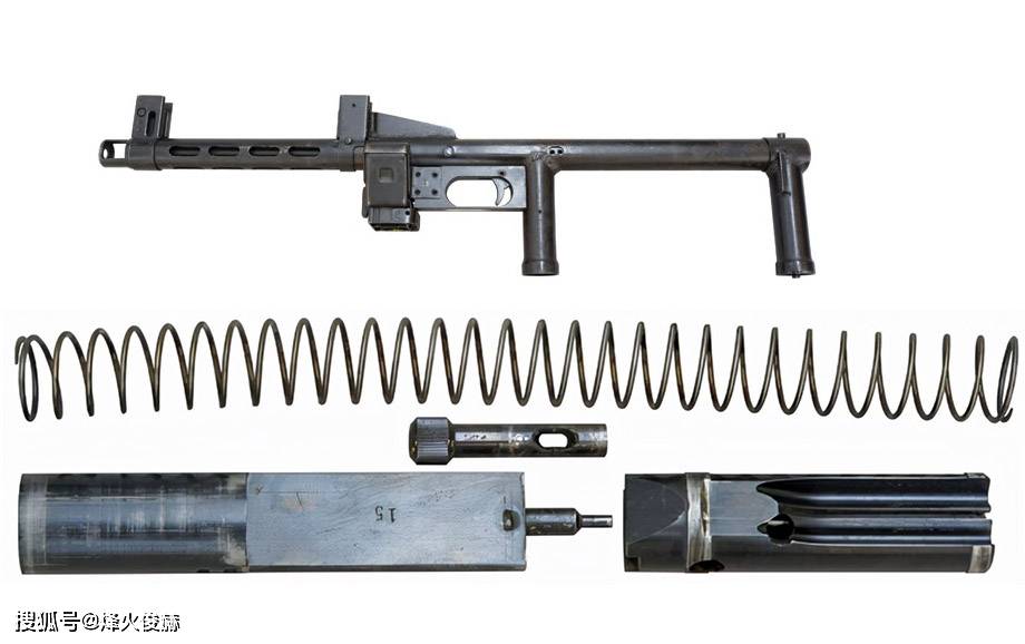 原创二战德国冲锋枪3根铁管拼凑2弹匣供弹丑到直接被拒