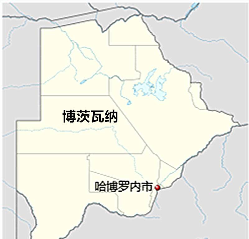 博茨瓦纳再看一个国家,博茨瓦纳,这个国家的面积约为58万平方公里,该