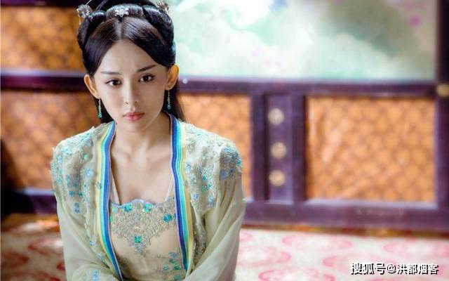 第二:貂蝉在《神武赵子龙》中古力娜扎饰演四大美女之一的貂蝉,美若