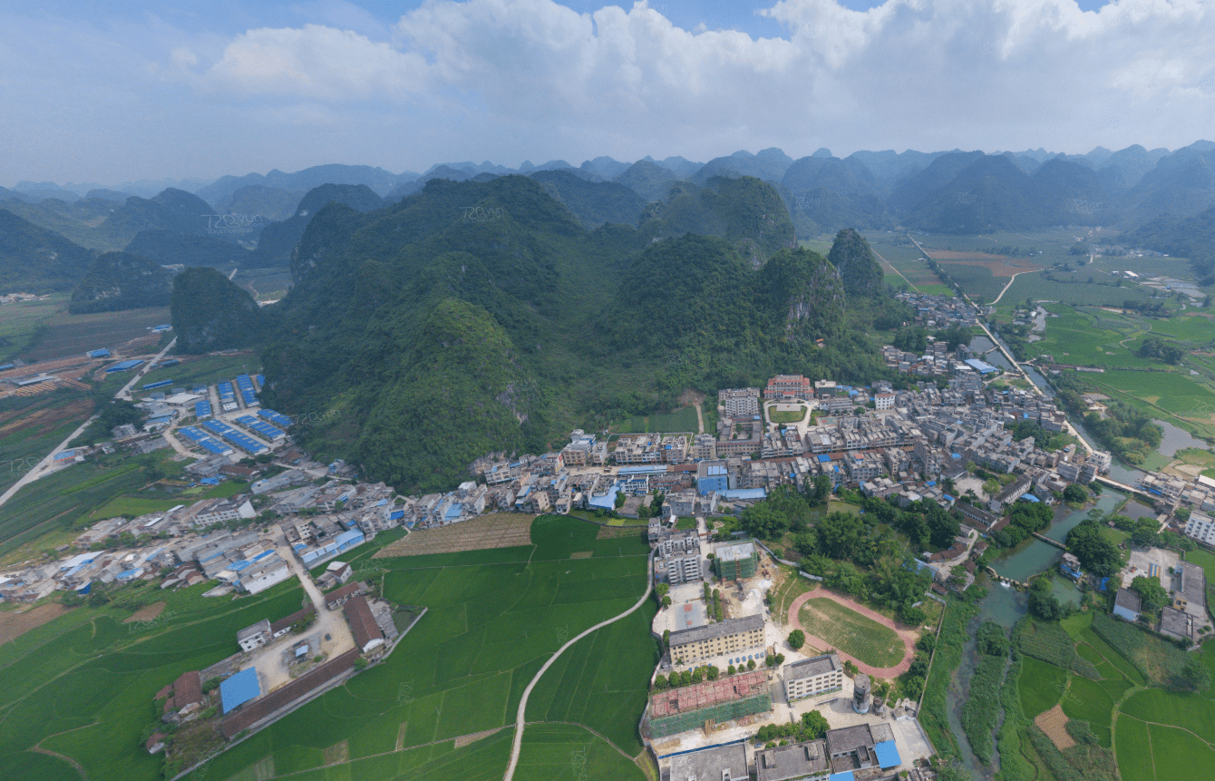 北海有一个海城区,百色平果也有一个海城,风景优美_乡镇_地貌_河流