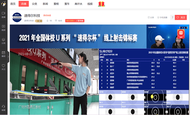 2021年全国体校u系列"速得尔杯 线上射击锦标赛圆满落幕_参赛_比赛