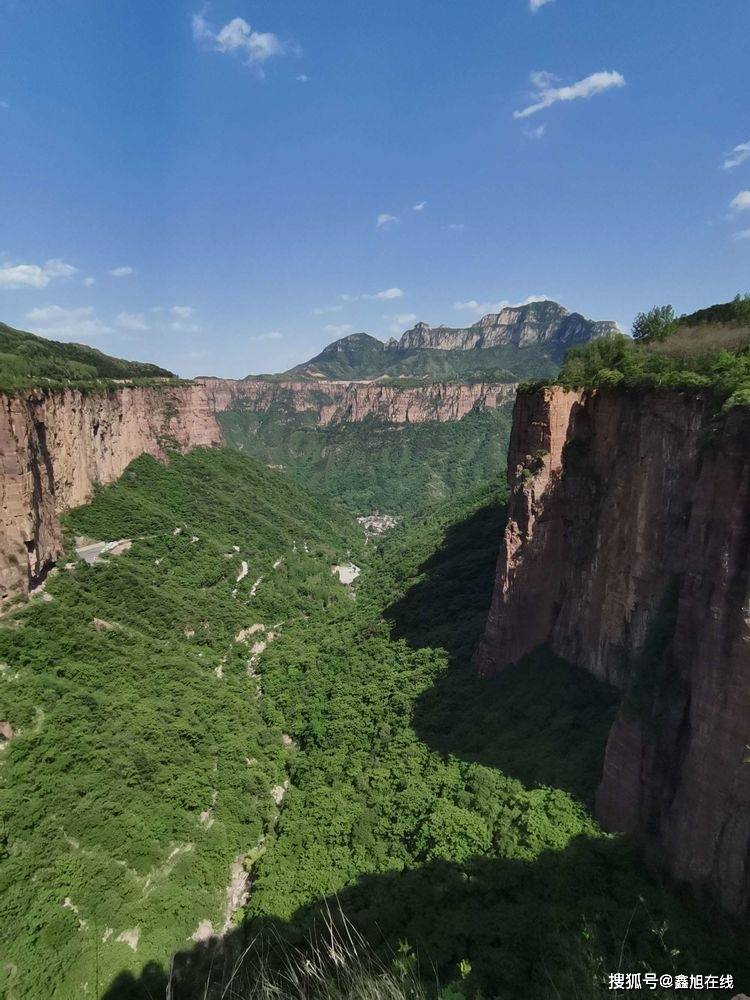 千沟万壑万仙山,南太行万仙山景区风景如画.看!