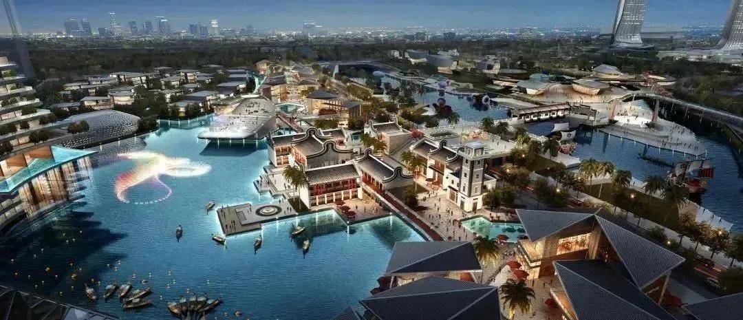 8公里抵达中山的城市名片"华侨城欢乐海岸",现在已动工,预计2023年