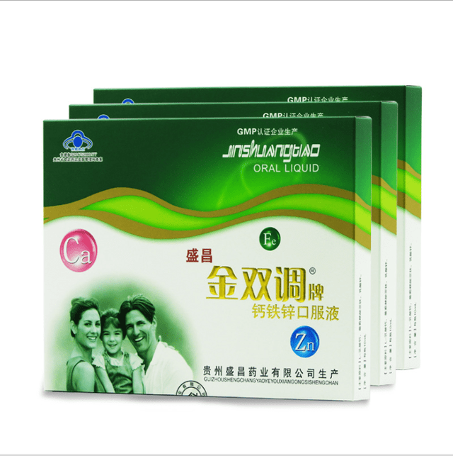 贵州盛昌药业生产的盛昌金双调牌钙铁锌口服液不合格