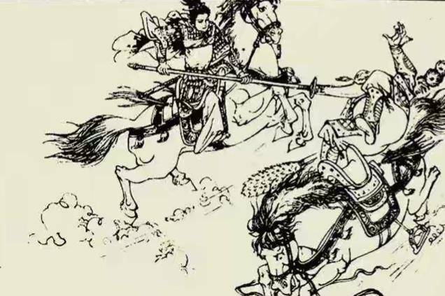 杨家将最美两女将,杜金娥刀斩色鬼韩虎,穆桂英木打