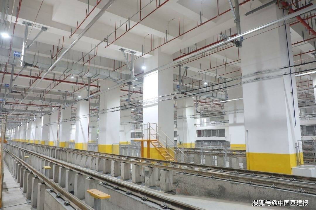 原创深圳地铁12号线机场东车辆段取得重要进展全线预计年内试运营