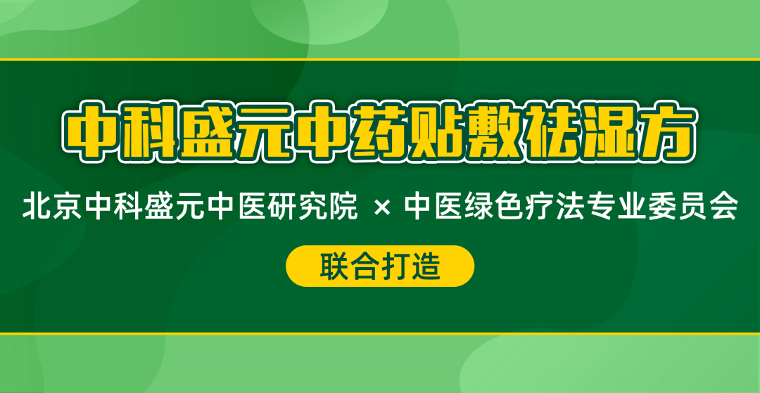 健脾祛湿解春困中科盛元中医敷疗祛湿方贴起来