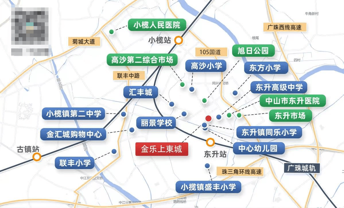 中山小榄金乐上东城最新在售:建面约85-142㎡n 1户型三|四房灵动住宅