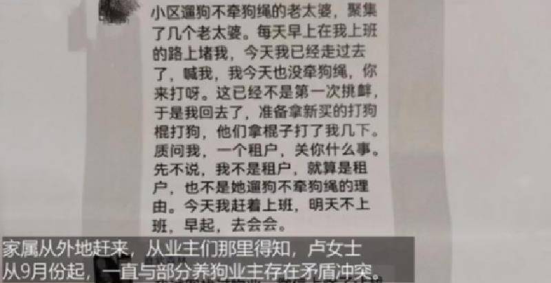 武汉女子驱赶恶犬,却遭狗主人辱骂殴打,女子崩溃从32
