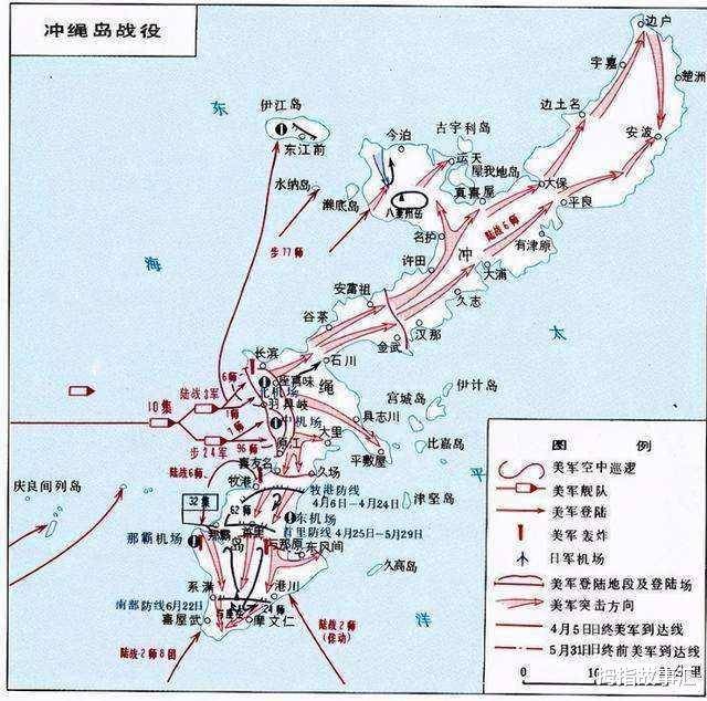 原创血战82天的冲绳岛战役有多残酷美军8万人伤亡2万人精神失常