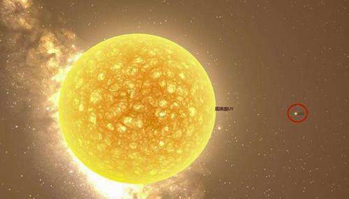 原创宇宙中最大的恒星是谁它能够装下45亿个太阳是超级巨无霸