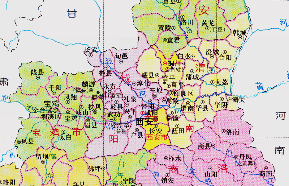 原创陕西省的区划变动10个地级市之一铜川市为何只有1个县