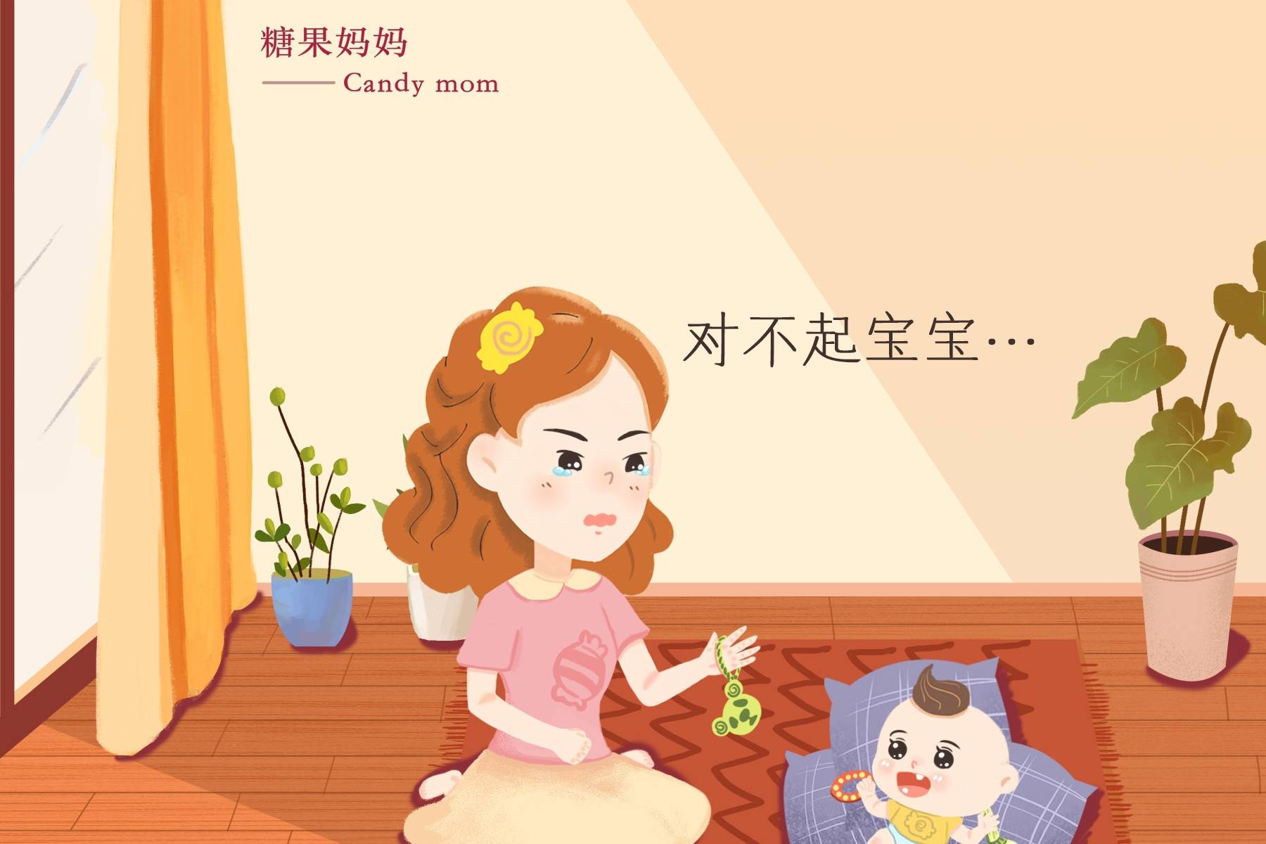 给宝宝喂奶,亲妈反手给了孩子一巴掌,孩子的表现让妈妈哭了_女儿_母乳