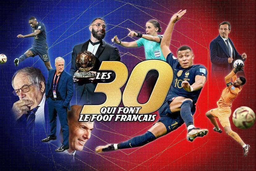 法媒评2022法国足坛30大人物 姆巴佩第一，齐达内上榜 梅西仅第四