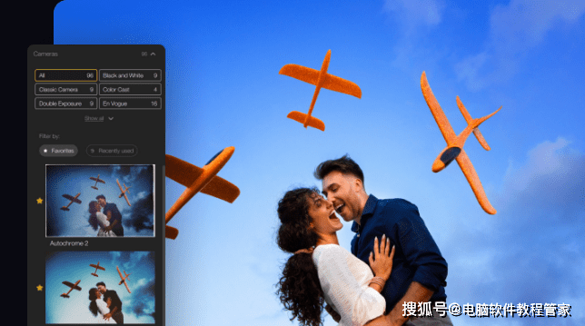 Adobe PS LR必备插件 Nik Collection V5.4.0调色降噪胶片锐化处置特效滤镜8套