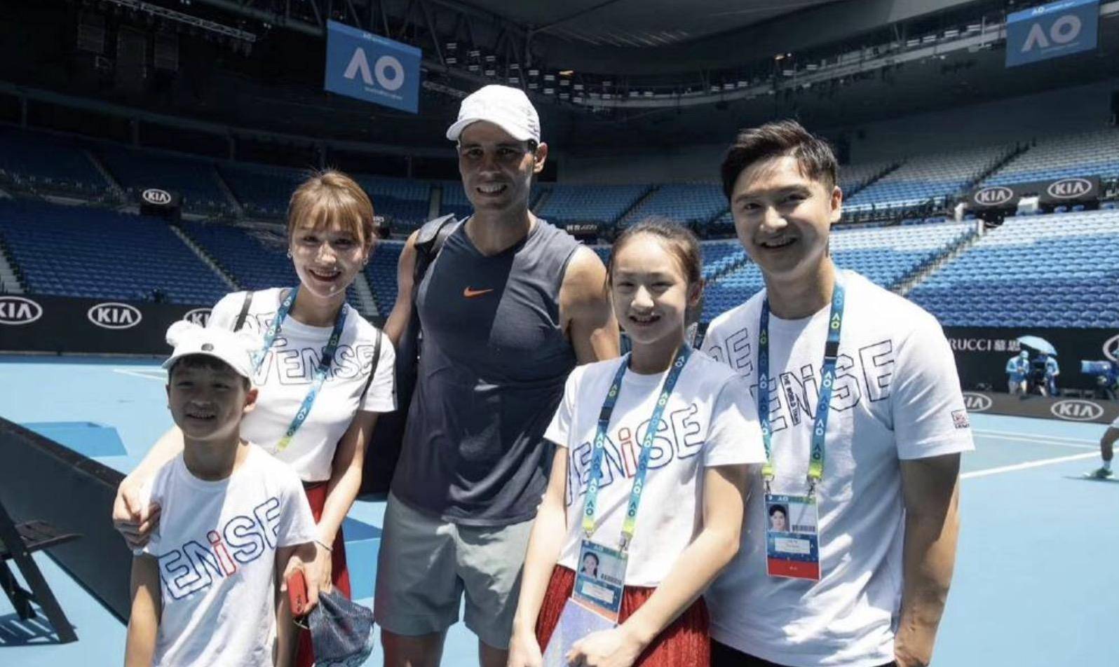 田亮女儿首获网球青少年世界排名，位列第2822位，全国排名第27位