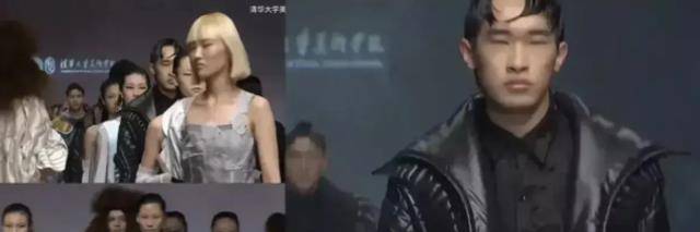 CQ9电子 CQ9传奇电子清华美院服装走秀“眯眯眼”模特引争议(图2)