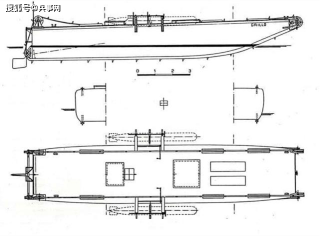 第一次世界大战期间，意大利的格里洛鱼雷艇，长得如坦克一般