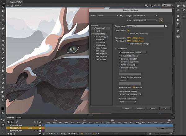 动画造做软件原Flash软件Adobe Animate AN 2021安拆包免费下载以及安拆教程