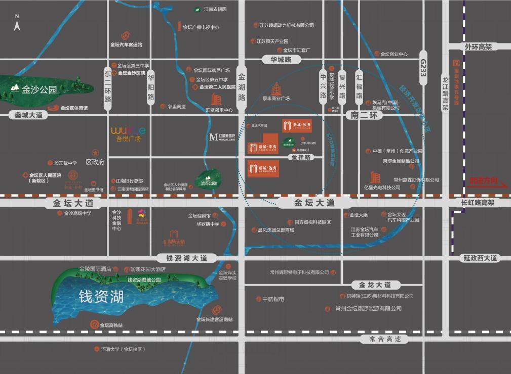 金坛新城熙隽｜限时首付6万起，住金坛内环实景准现房