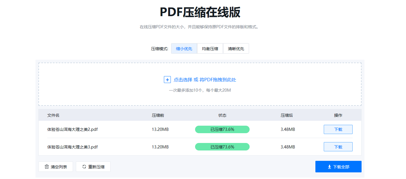 分享2个批量压缩文件的东西，还能指定压缩文件大小