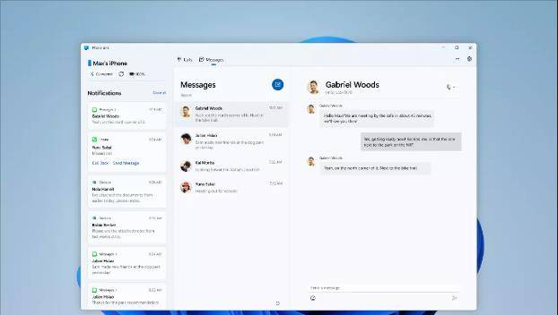 Windows 11发布更新，跟iOS和安卓手机打通更多功用
