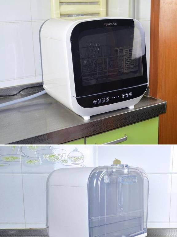原创什么牌子的家用洗碗机好之九阳免安装家用洗碗机试用测评