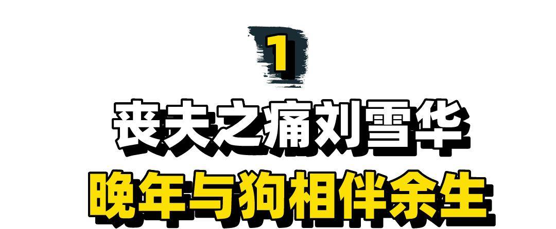 6位痛失爱人的女星：蔡琴患病无儿无女，刘雪华晚年与狗为伴