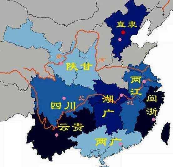 洞庭湖分湖南湖北，太行山分山东山西，广东广西的广是指什么处所