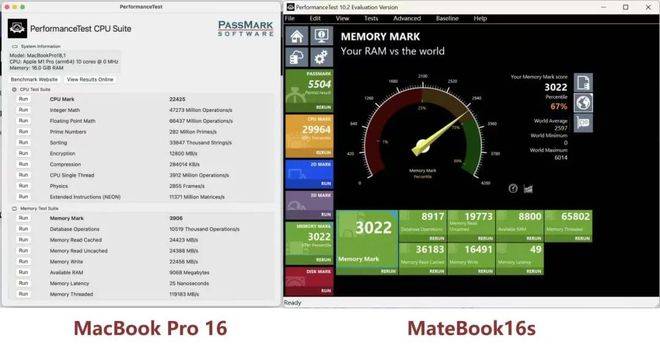 苹果M芯片并不是神话｜华为MateBook 16s VS苹果MacBook Pro 16面临面