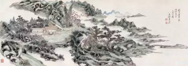 黄宾虹典范山川画高清全集，百看不厌！