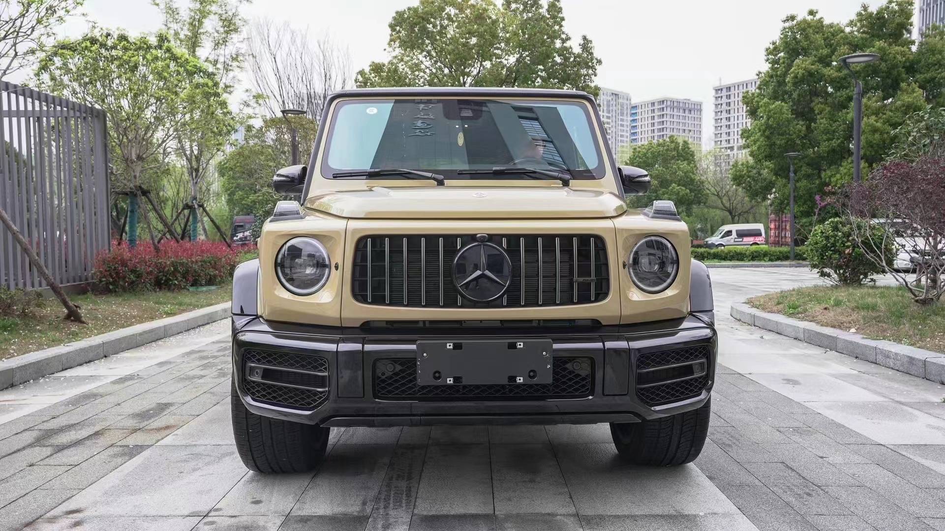 准新车奔跑AMG G63大漠猎游侠限量版