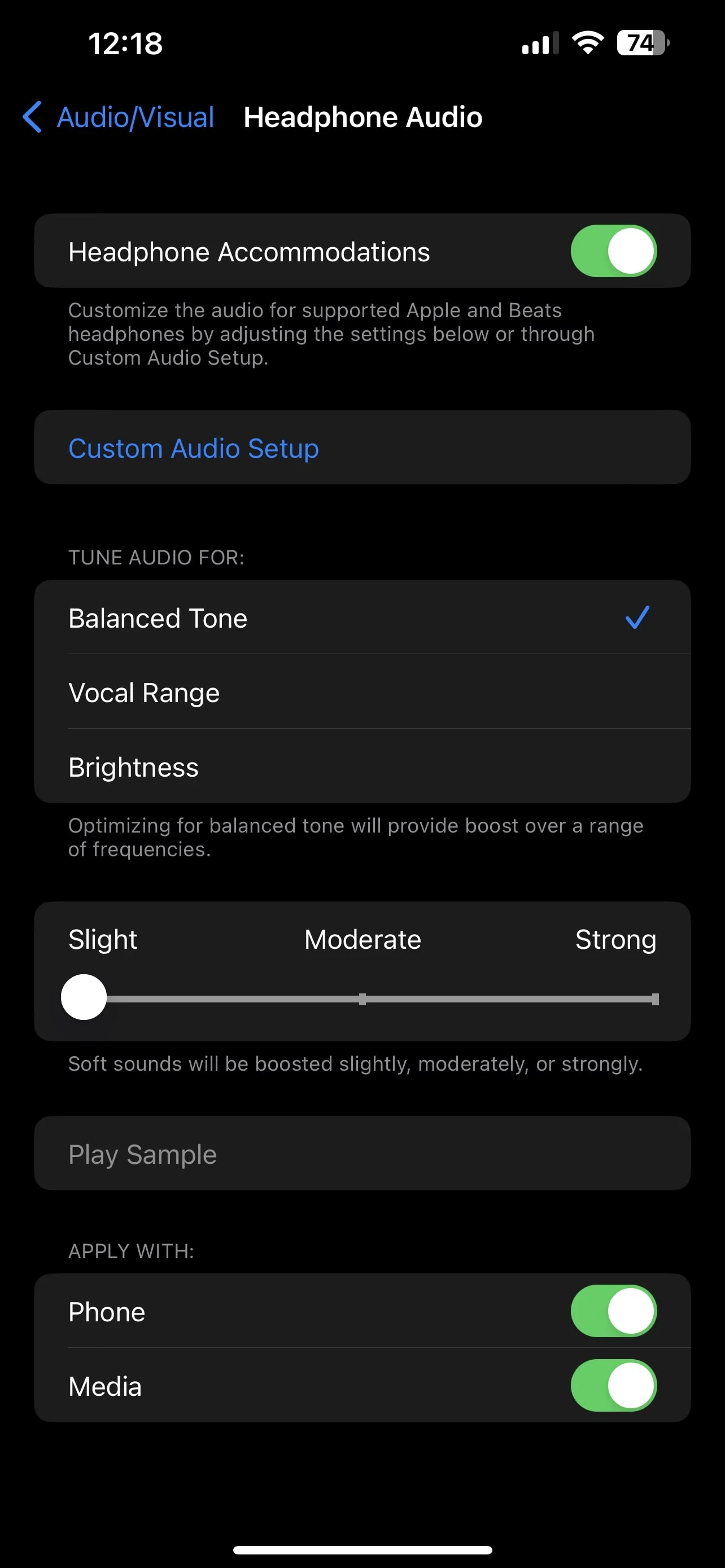 iPhone购买的音效