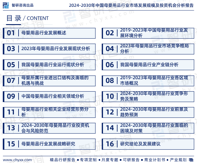 环球360下载行业干货智研咨询发布：中国母婴用品行业市场分析及前景研究报告(图2)