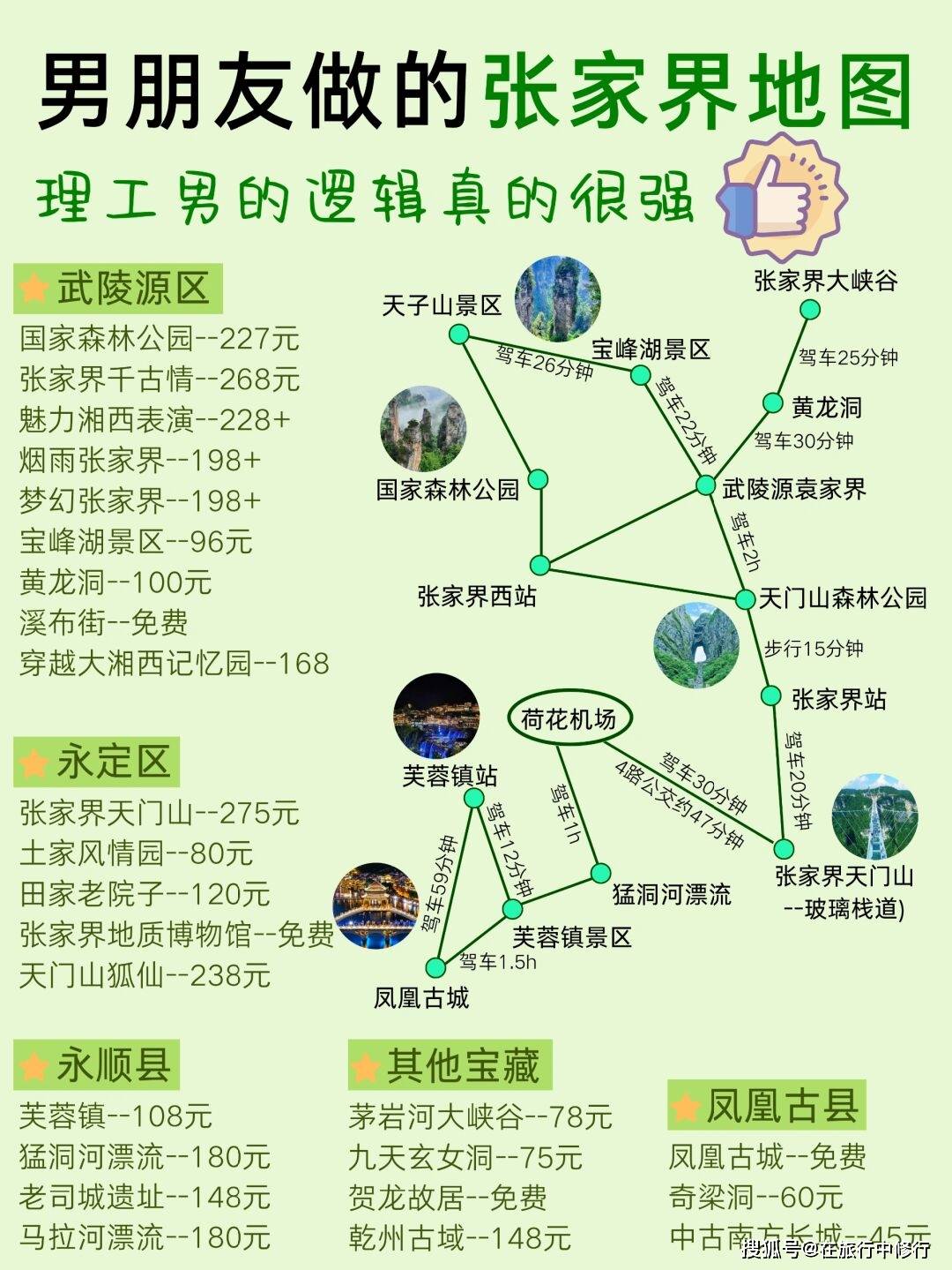 去了多次张家界凤凰，用心整理的张家界诶凤凰旅游攻略