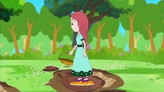 童话故事——踩着面包走的女孩1