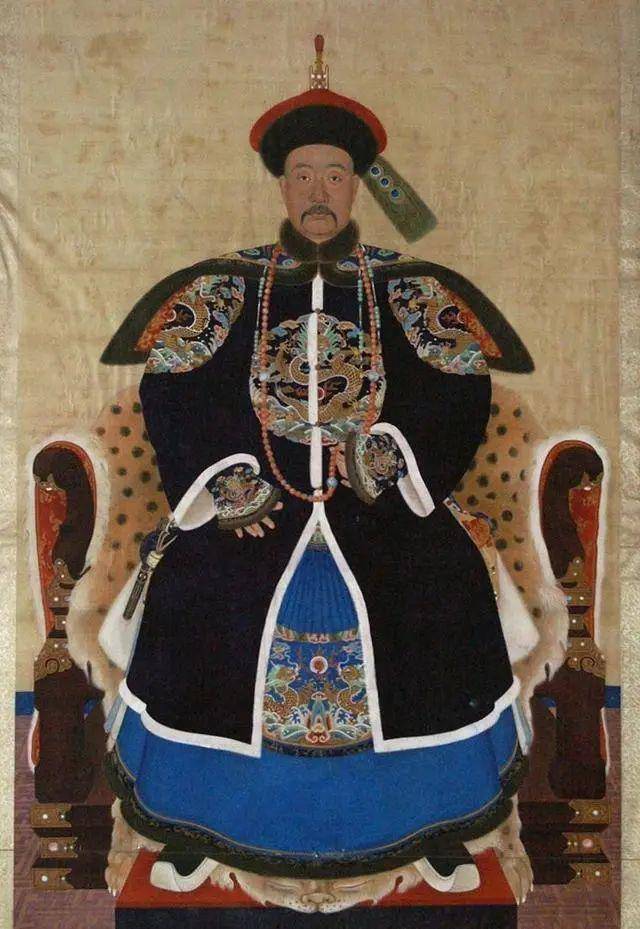 清乾隆年间紫光阁功臣真人画像