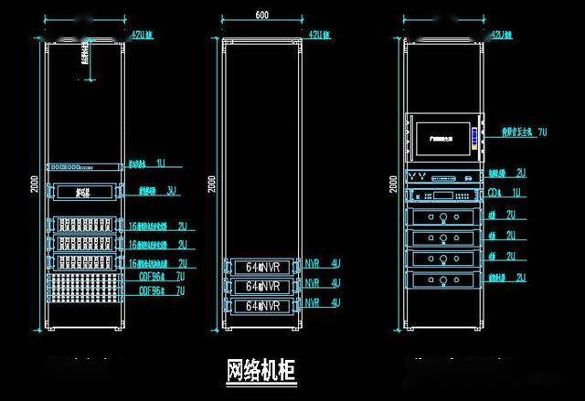 中心管理服务器,流媒体服务器,视频综合平台,nvr,cvr,核心交换机等