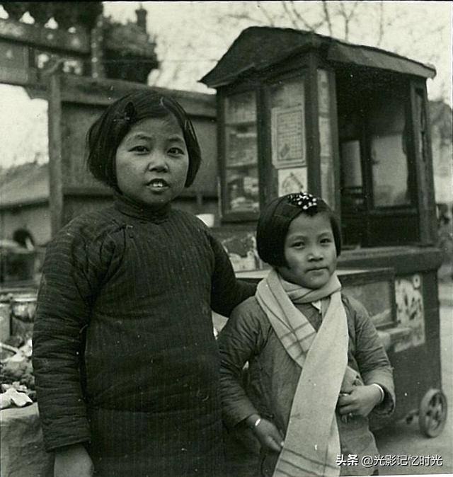 1941年老照片:八十年前的北京城过春节